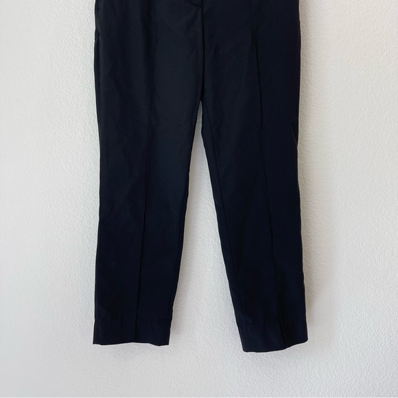 EVERLANE 100% Wool HIGH RISE Taper Black Pant Trouser Size 2 - Picture 6 of 10